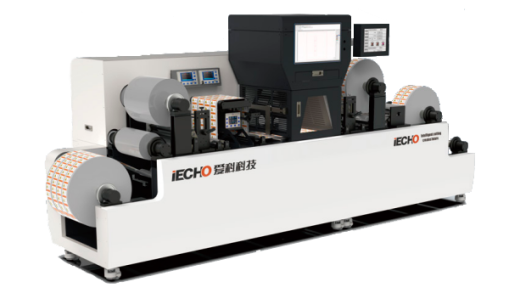 Лазерная высечка рулонной этикетки IECHO LCT